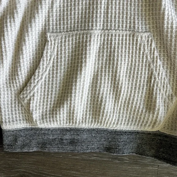 Waffle sweater hoodie - Picture 4 of 5